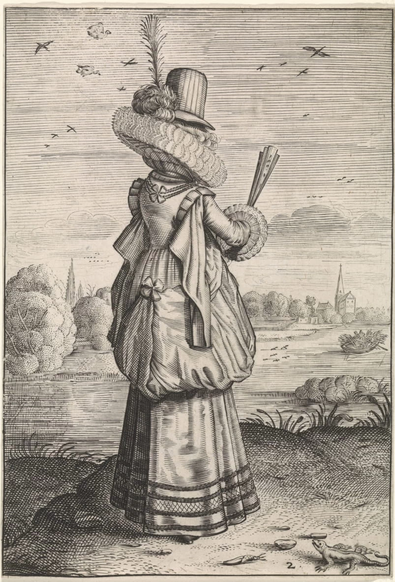 Elegante signora - Rijks Museum, Amsterdam